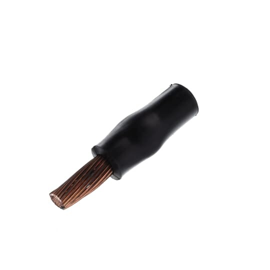 61960 Color-Keyed Bi-Metal Dual Rated Pin Connector With Insulating Cover, 250 kcmil Conductor, 1.63 in L Pin, Aluminum, Red