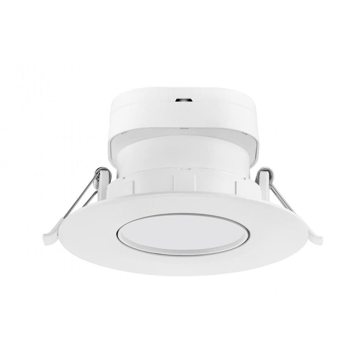 S11709 Square Downlight, LED Lamp, 7 W Fixture, 4.72 x 4.72 in Ceiling Opening, 120 V, Aluminum Housing