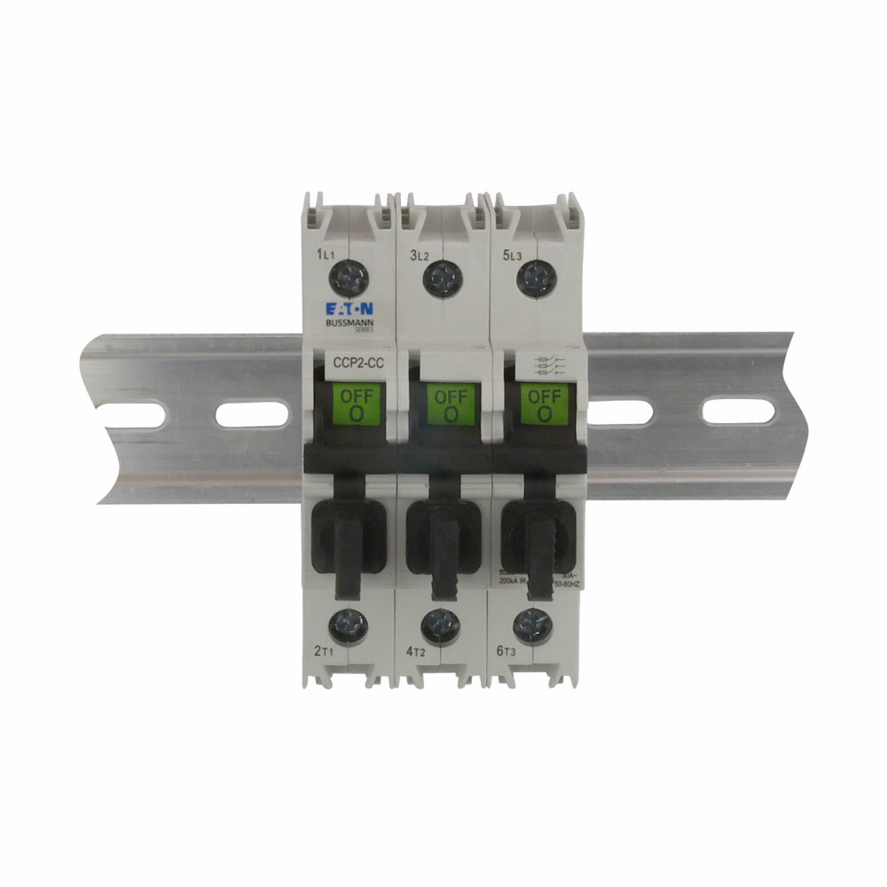 CCP2-3-30CC Fusible Disconnect Switch, 600 V AC/125 V DC, 30 A, 3 Poles