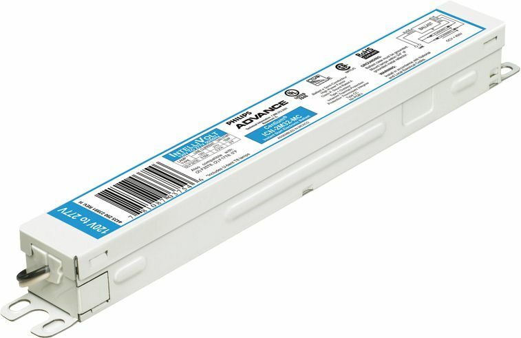 ICN132MC35I Electronic Fluorescent Ballast, Instant Start, High, 1 Lamp, 50/60 Hz, 120-277V, 30W, 9.5 inch x 1.08 inch x 1.05 inch