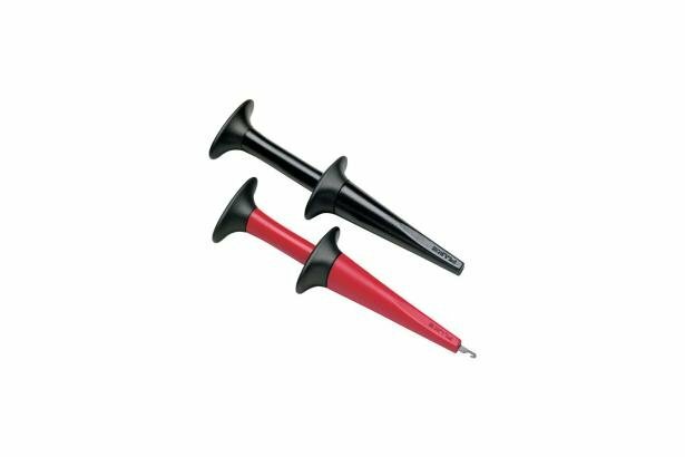 AC280 SureGrip Alligator Heavy Duty Plug-In Standard Hook Clip, 600/1000 V AC, 3 A, Insulated Insulation, CAT IV 600 V, CAT III 1000 V