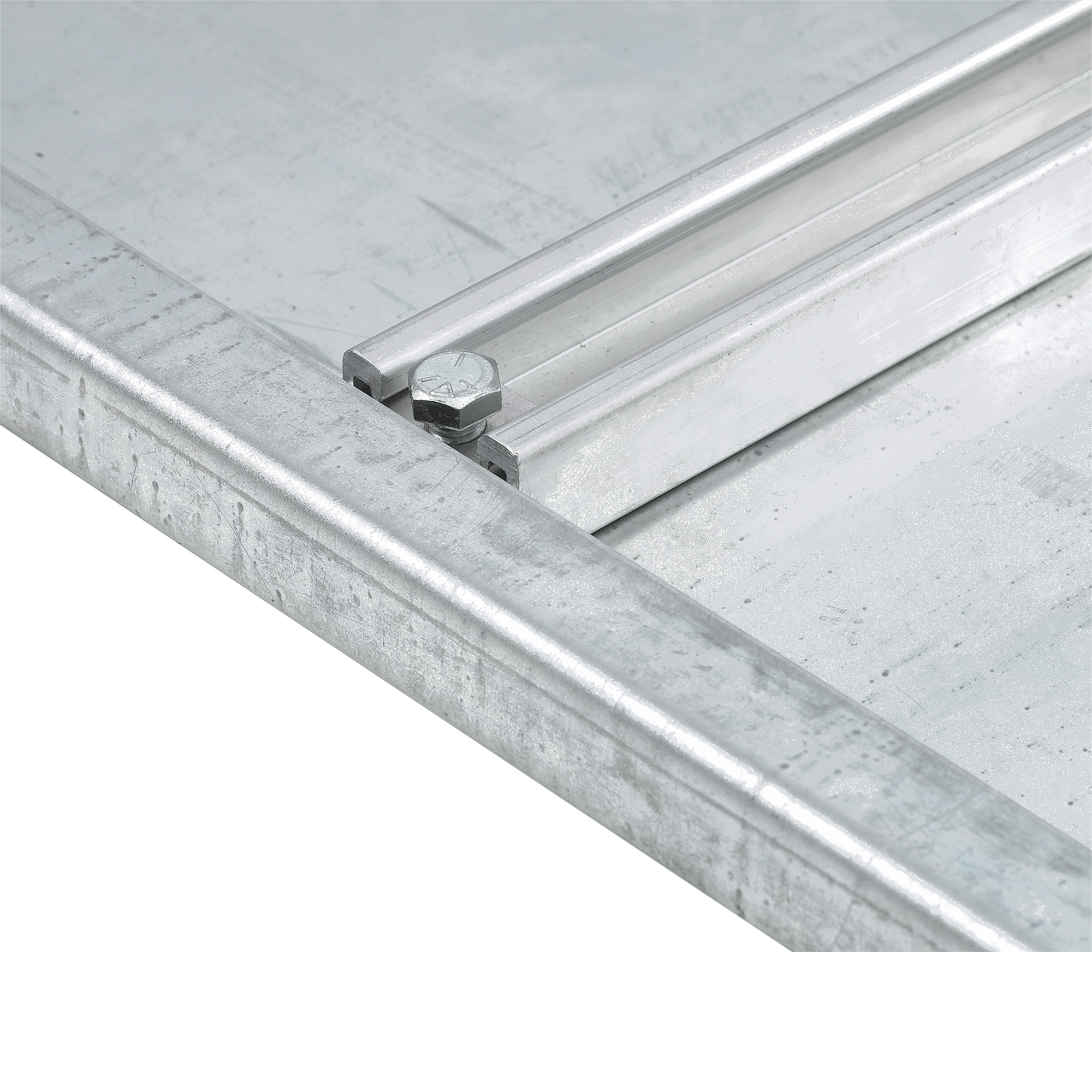 PSB10 ProLine P20 Panel Support Brace, For Use With ProLine 1000 mm Single and Double Bay Panels, Steel, Light Gray