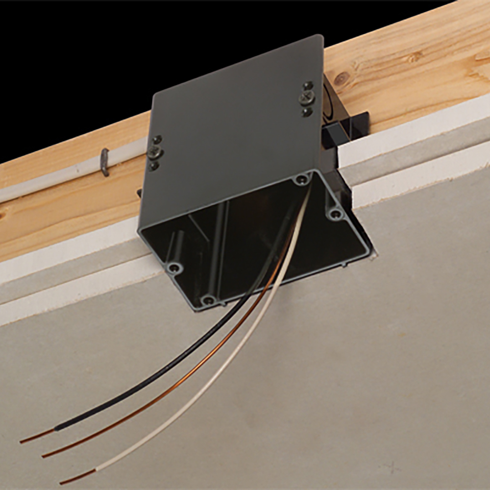 FDN23 Non-Metallic Electrical Box, 23 cu-in Capacity, 3-7/8 in L x 2.402 in W x 3.65 in H