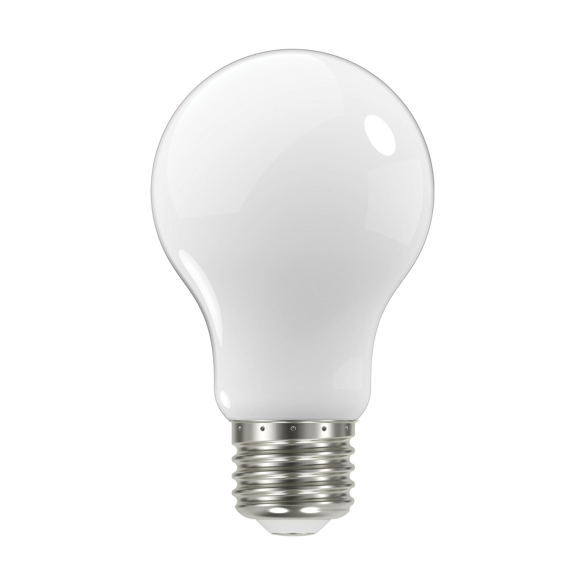 S12419 TRIAC Dimmable LED Lamp, 8.2 W, 60 W Incandescent Equivalent, E26 Lamp, A19 Shape, 800 Lumens