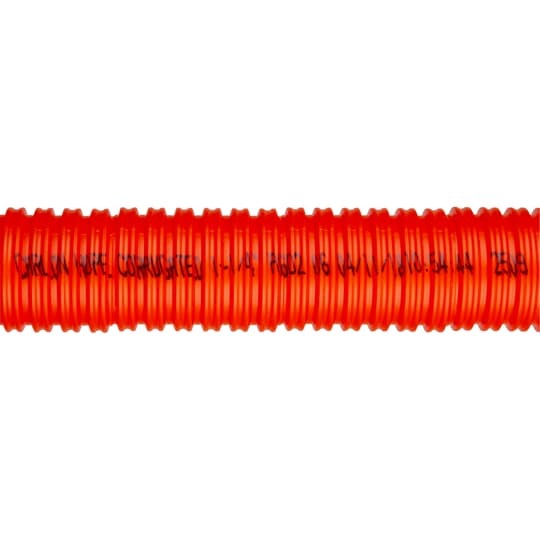 A6D2S1JNNB5000 Carlon 1-Way Corrugated Single Split Standard Length High Density Corrugated Duct With 1130 lb Polyester Pull Tape, 1-1/4 in Trade, 1-1/4 in ID x 1.565 in OD, 5000 ft L, Polyethylene