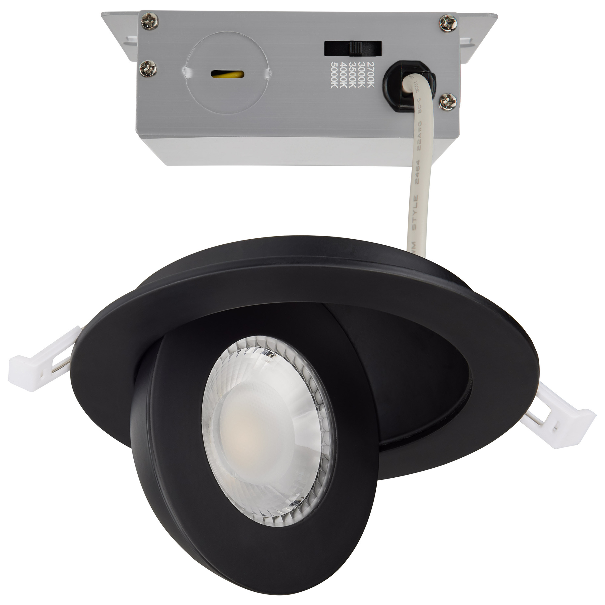 S11842 Recessed Light, 9 W Fixture, 120 V, Plastic/Aluminum Housing