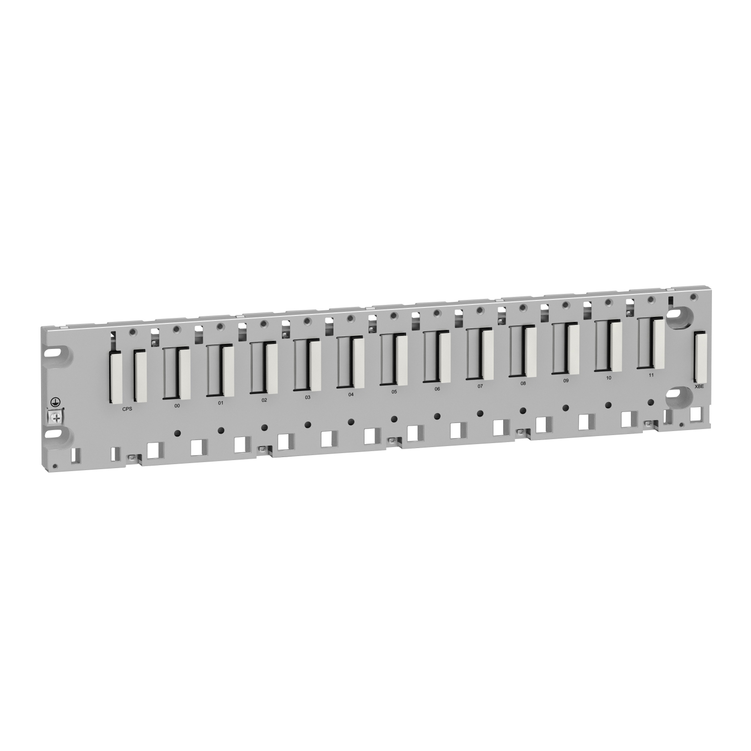BMXXBP1200 Modicon 12-Slot Rack Backplane, For Use With BMXCPS Power Supply, I/O Module, Specific Application Module, BMEP58 Processor and Modicon M340 Automation Platform