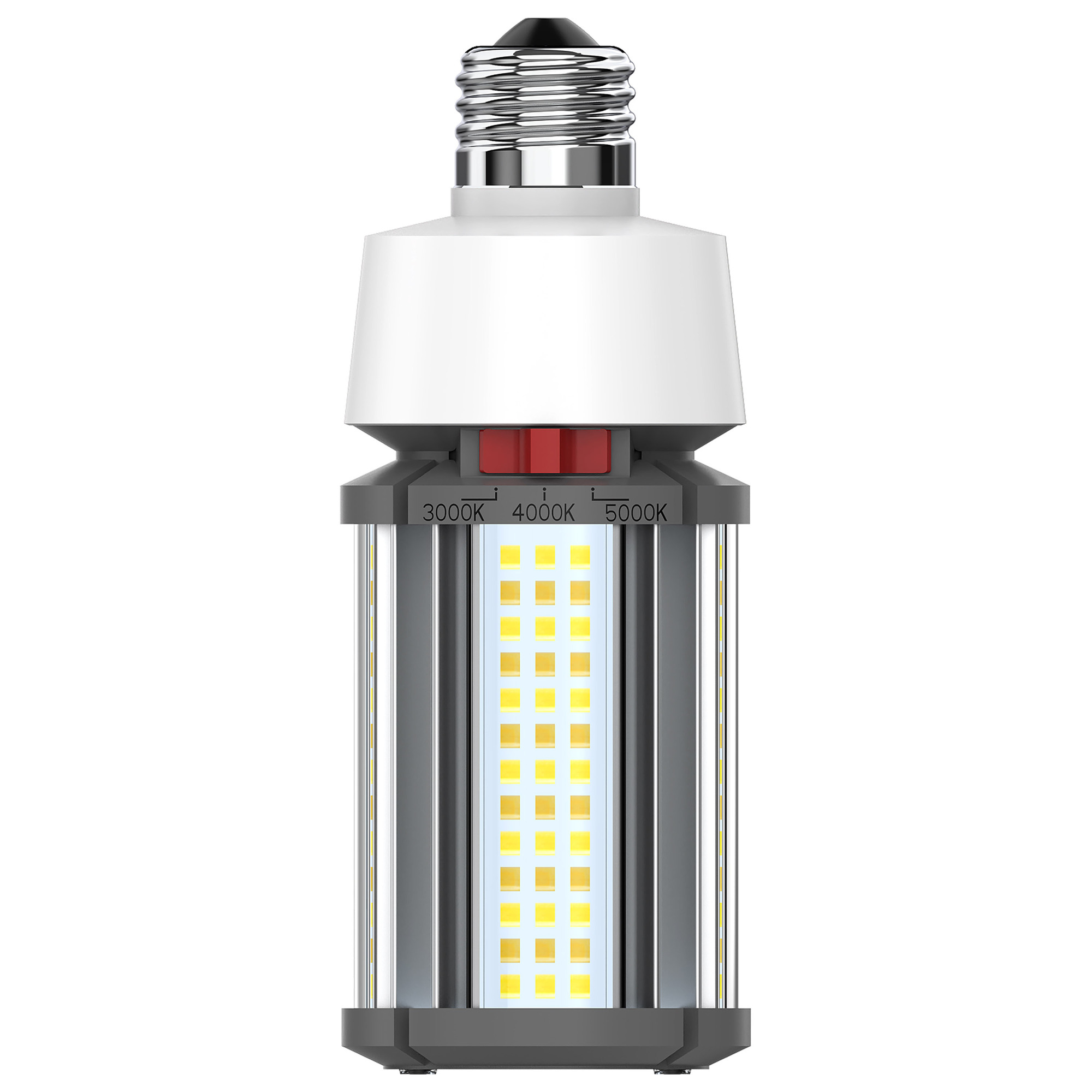 S23160 Type B LED HID Replacement, 18 W, 70 W Incandescent Equivalent, E26 Lamp Base, Corn Cob Shape, 2340, 2520, 2430 Lumens
