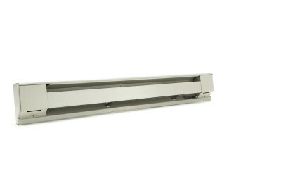 25426W Berko 2500 High Altitude Electric Baseboard Heater, 1706 Btu/hr Capacity, 208/240 V AC, 500/376 W Power Rating, Floor Mounting