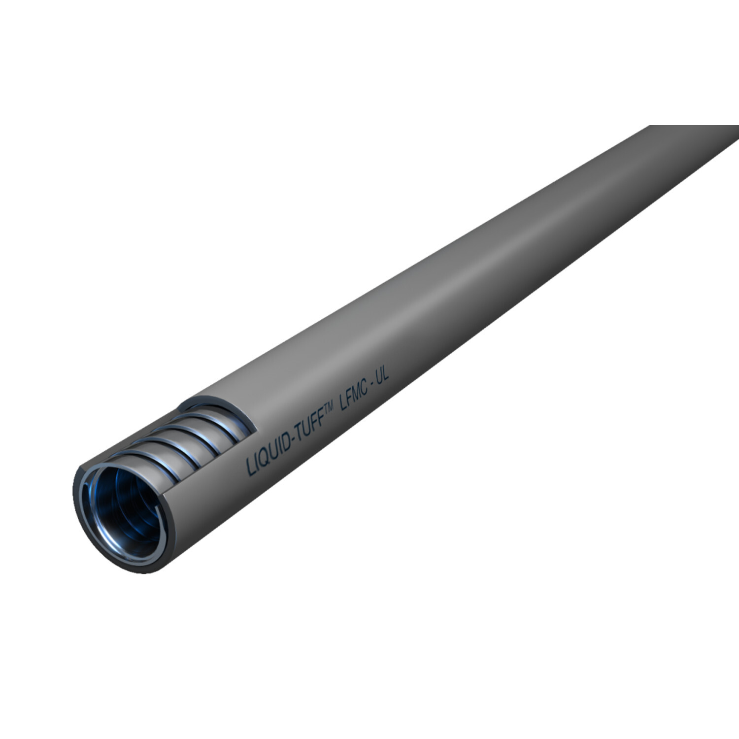 6203-60-00 Liquid-Tuff 6200 Liquid Tight Flexible Metal Conduit, 3/4 in Trade, 0.82 to 0.84 in ID x 1.03 to 1.05 in OD, 1000 ft Reel L, Low Carbon Steel