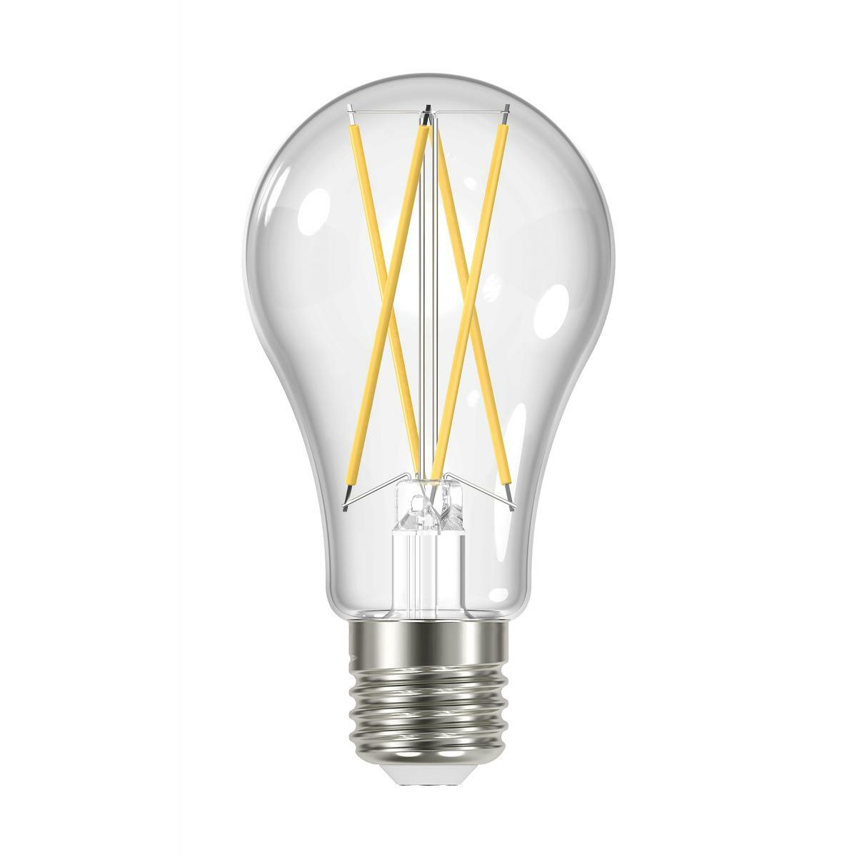 S11511 Dimmable Filament LED Lamp, 12 W, 100 W Incandescent Equivalent, E26 Lamp, A19 Shape, 1500 Lumens