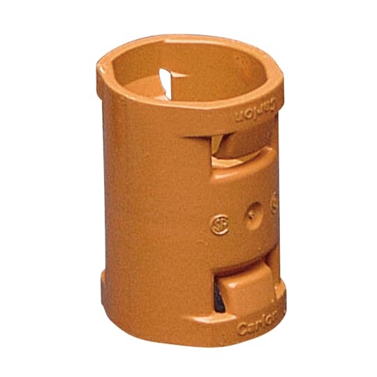 A340F Carlon Non-Metallic Quick-Connect Coupling, 1 in, For Use With Plenum-Gard Conduit, PVDF