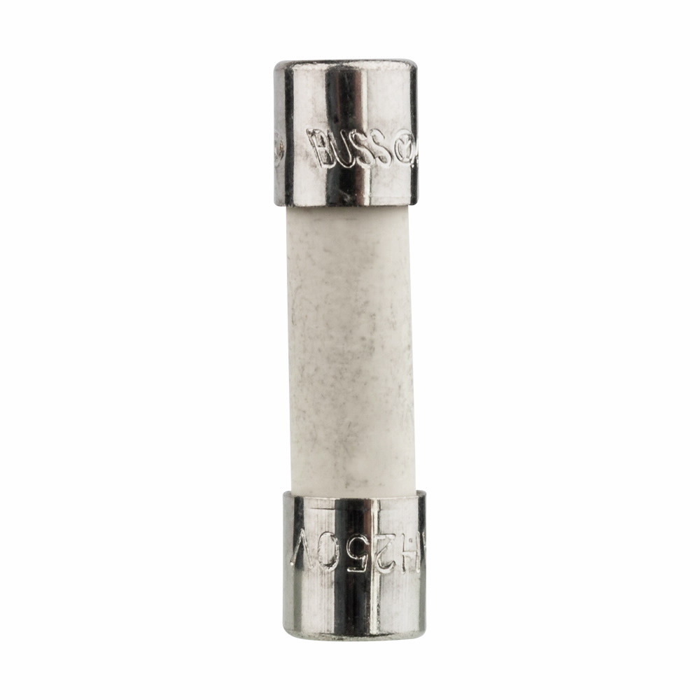 S501-100-R Fast Acting Fuse, 100 mA, 250 V AC, 1.5 kA Interrupt, Cylindrical Body
