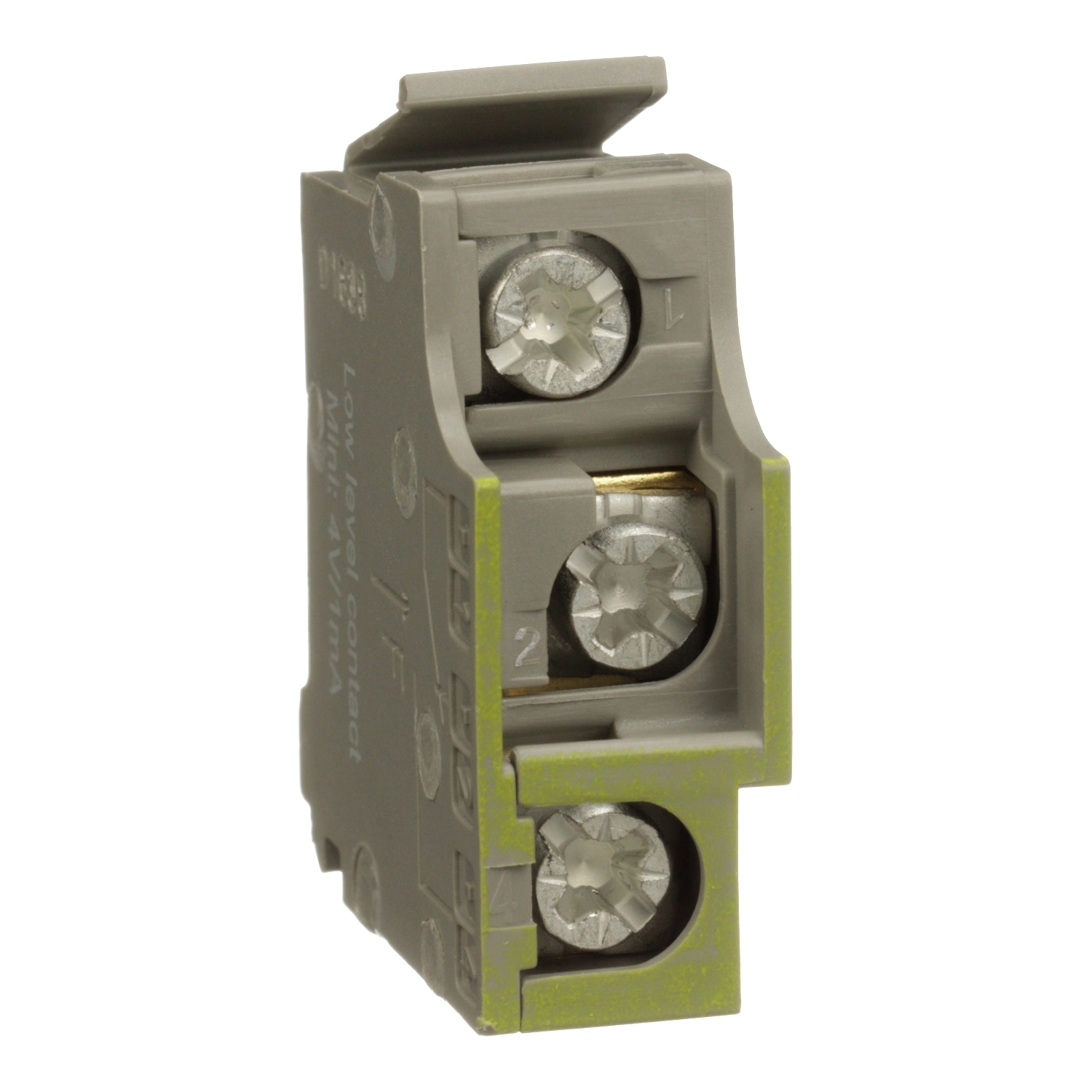 S29452 PowerPact MasterPact Circuit Breaker Auxiliary Switch, 24 V AC/DC, 1 mA, For Use With 1 to 3-Pole H, J, M, P, R, L Frame Circuit Breaker