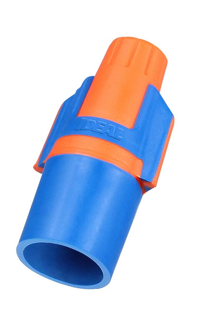 30-343 Twister ProFLEX Mini Wire Connector, Model 343, Orange/Blue, Box of 100