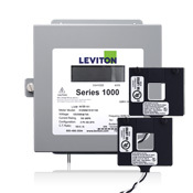 1K240-2W VerifEye 1000 1-Phase 3-Wire Surface Mount Split Meter Kit, 120/208 V AC, 200 A, LCD Display, Isolated Pulse Output Communication