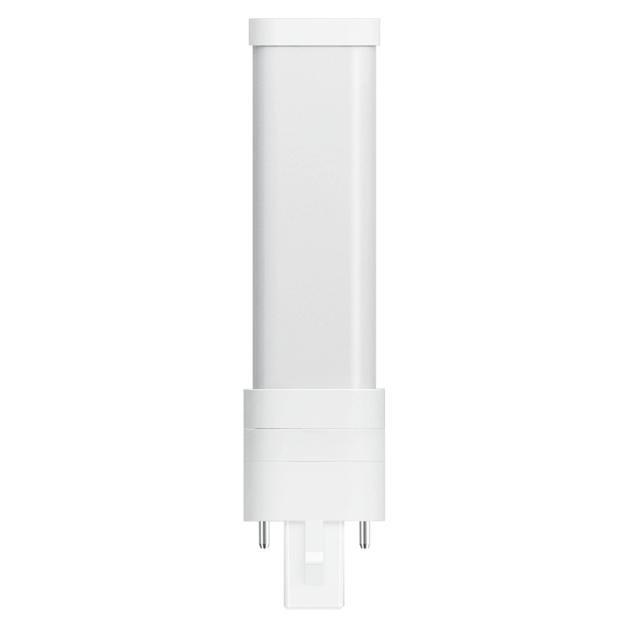 PLS-3.5-H-840-HYB Type A Plug and Play/B Compact Dual Mode Hybrid Non-Dimmable LED Lamp, 3.5 W, G23 Lamp, PLS-H Shape, 350 Lumens