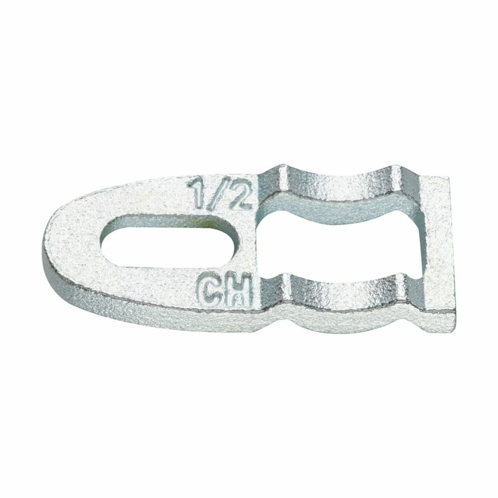 CB3 Clampback/Spacer, 1 in, For Use With EMT/IMC/Rigid Conduit, Malleable Iron, Zinc Plated