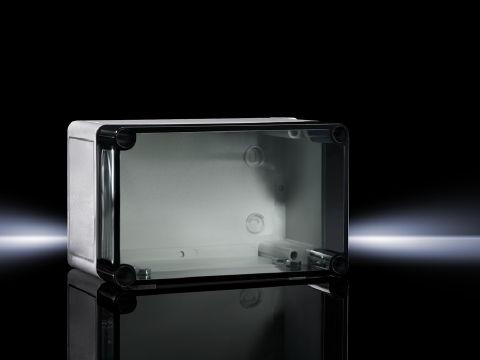9522000 PK Series Enclosure, 7.1 in L x 10 in W x 6-1/2 in D, NEMA 4X/IP66, Polycarbonate