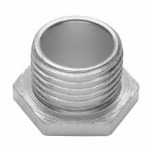 61 Non-Insulated Threaded NPSM Conduit Bushed Nipple, 6 in, For Use With Rigid/IMC Conduit, Malleable Iron