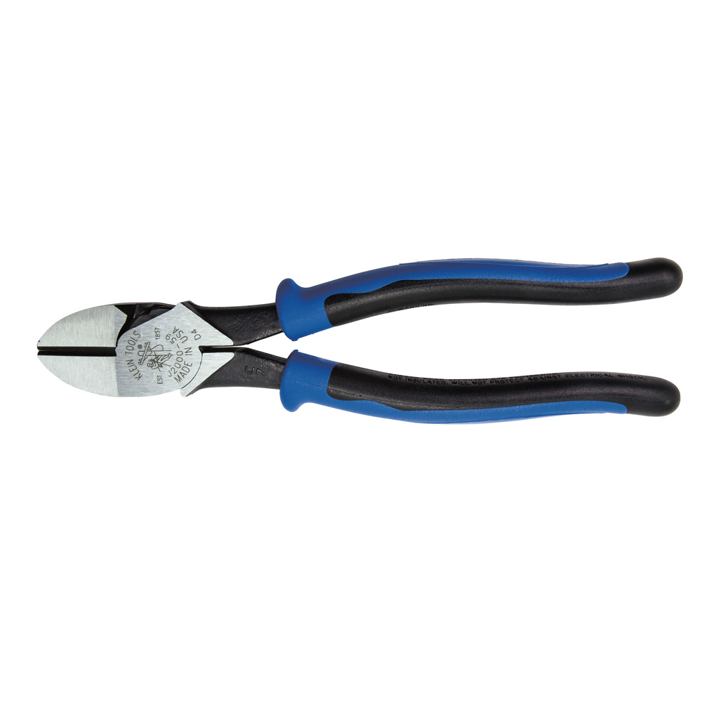 J2000-59 Journeyman 2000 Angled Head Heavy Duty Cutting Plier, 9/32 in Nominal, 1.25 in L x 1.203 in W x 0.625 in THK Jaw Steel Jaw, 9 in OAL
