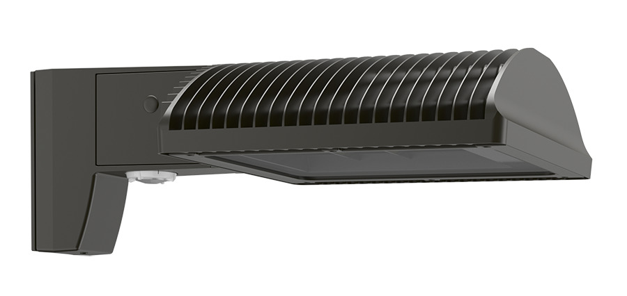 ALED3T105N/D10/WS2 Type III Area Lighting With 0 to 10 VDC Dimmable Driver, 20 ft Multi-Level Motion Sensor, 108 W Fixture, 120/208/240/277 VAC, Bronze Housing