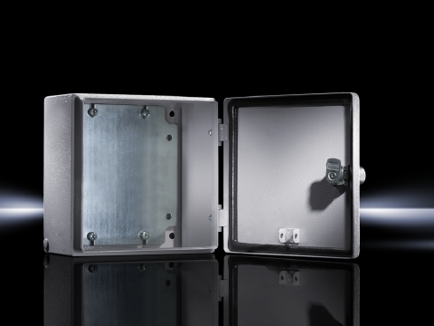 1752500 EB Series 1-Door Enclosure Box, 9.8 in W x 6.1 in D, NEMA 4/IP66, Carbon Steel