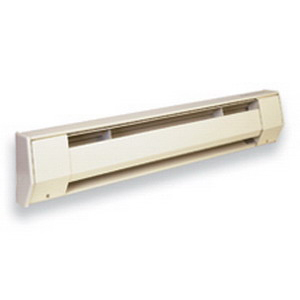 4K2410A K Series Electric Baseboard Heater, 240 V AC, 1000 W, Wall Mount