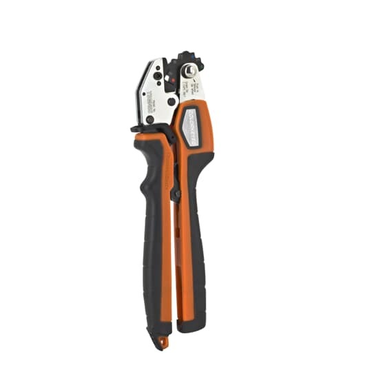 TBM45S Color-Keyed Manual Crimping Tool, 8 to 2 AWG, 10 to 6 AWG Cable/Wire