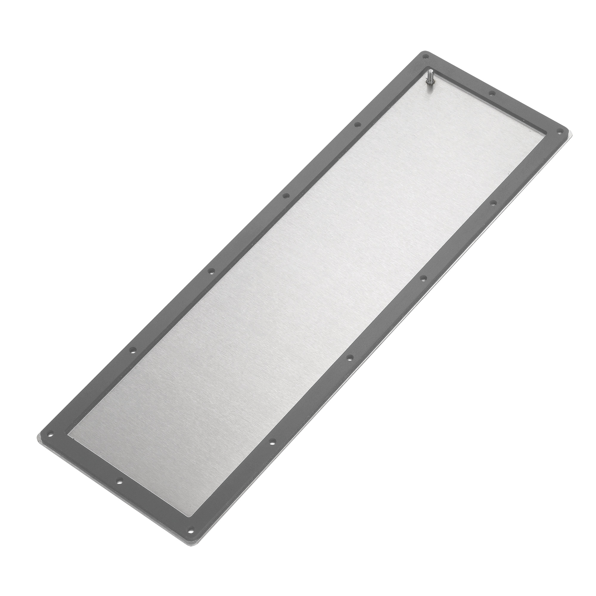 GP168 GP1 Gland Plate, Mild Steel, Gray