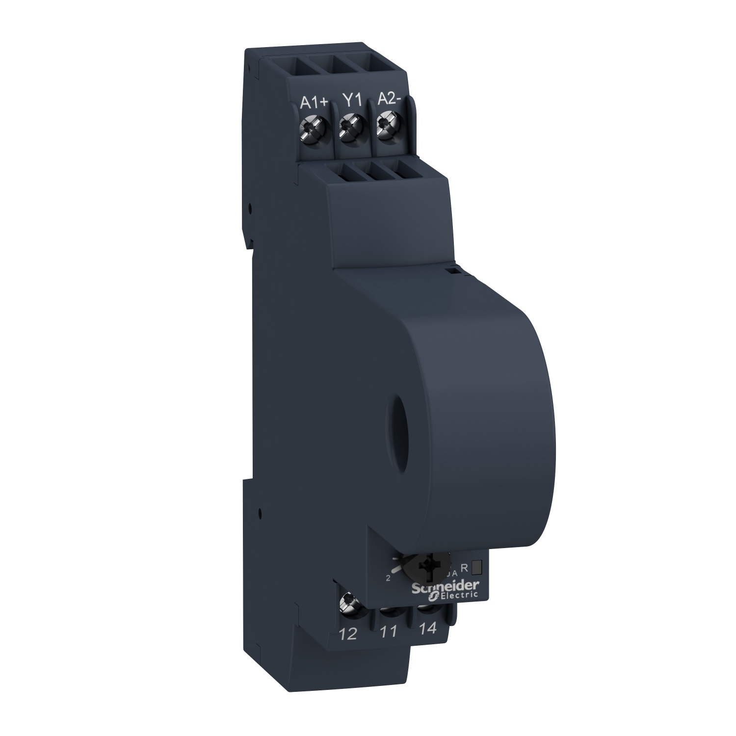 RM17JC00MW RM17-J Overcurrent Control Relay, 5 A, 1CO 1 Form C Contact, 24 to 240 VAC/VDC V Coil