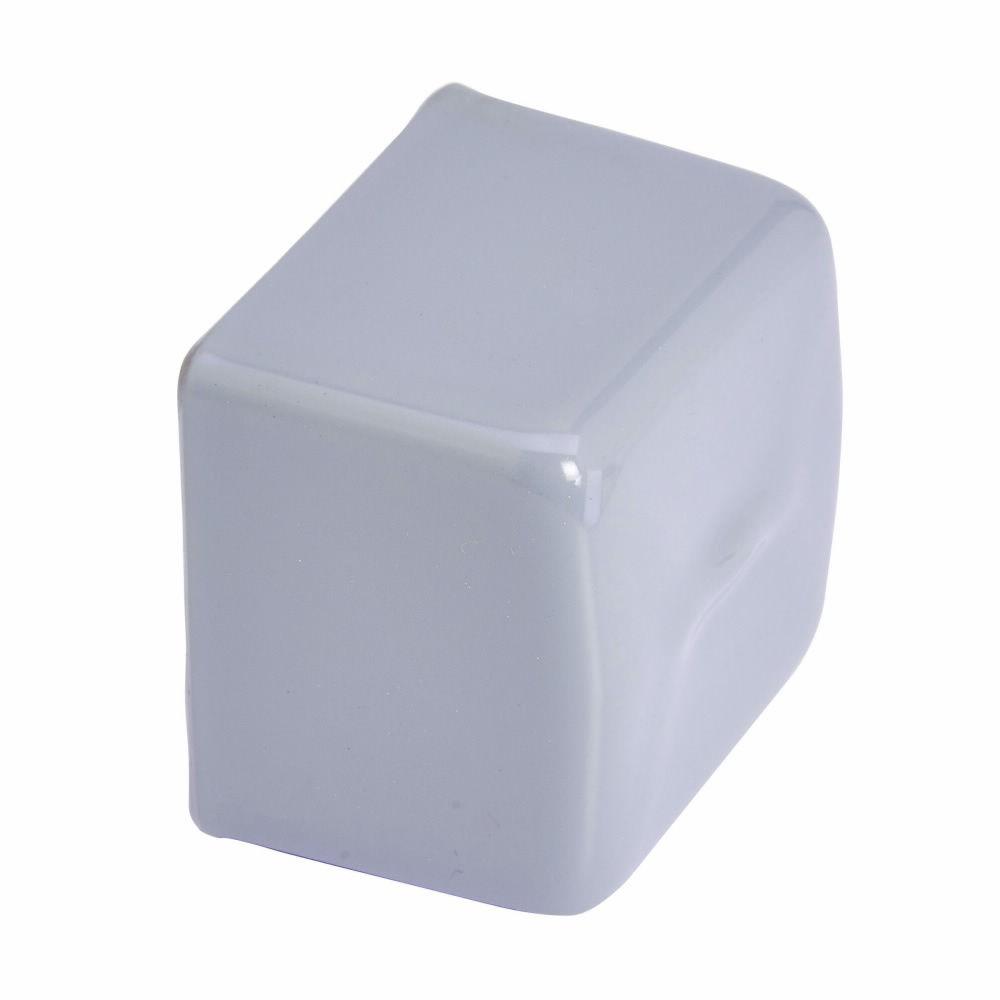 B822BLK End Cap, For Use With 1-5/8 x 1-5/8 in B22, B24 Series Channel, PVC, Enamel Black