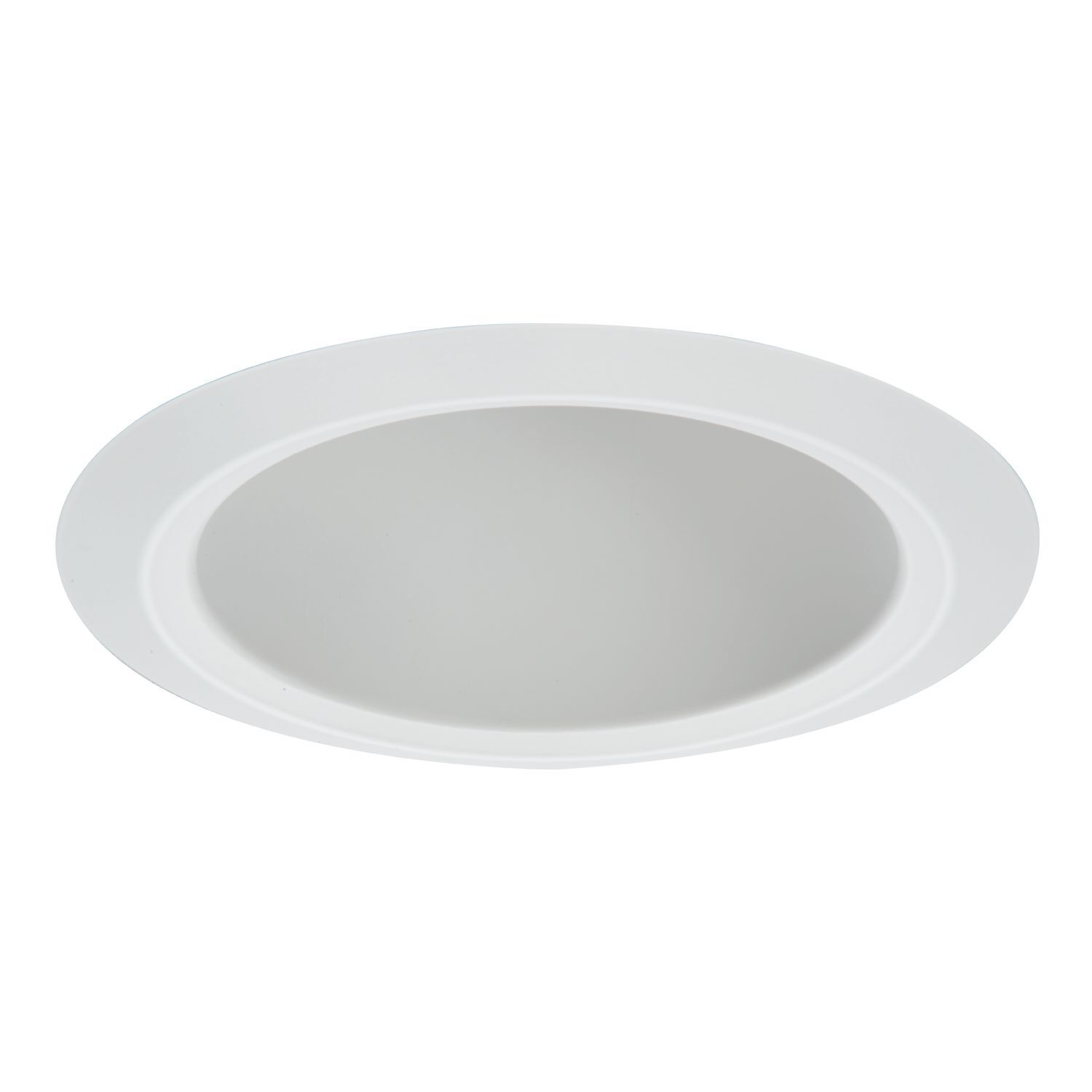5120WH Halo Full Cone Reflector Self-Flanged Lighting Trim, For Use With 5 in Recessed Downlight Housing, Metal