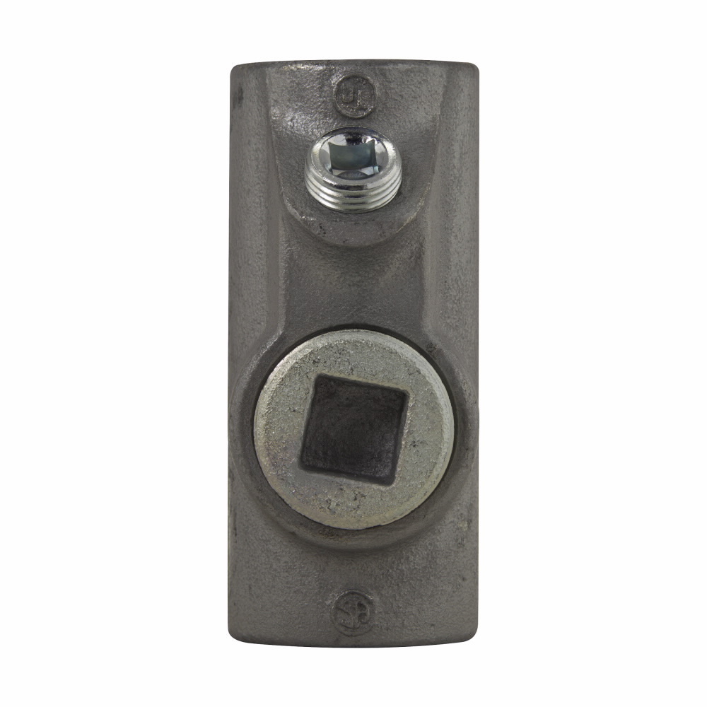 EYS7 Conduit Sealing Fitting, 2-1/2 in FNPT, For Use With Conduit System, Ductile Iron/Feraloy Iron Alloy, Aluminum Acrylic Painted/Electro-Galvanized