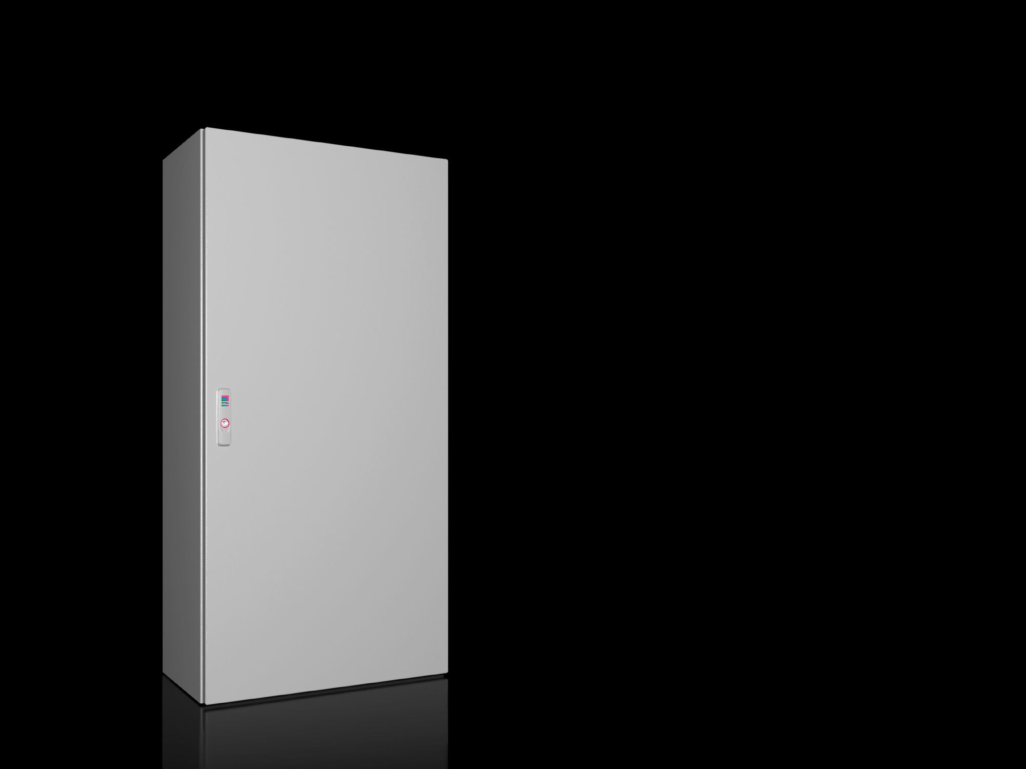1260000 AX Series Compact Enclosure With (1) Gland Plate, 600 mm W x 300 mm D x 1200 mm H, NEMA 4, Carbon Steel