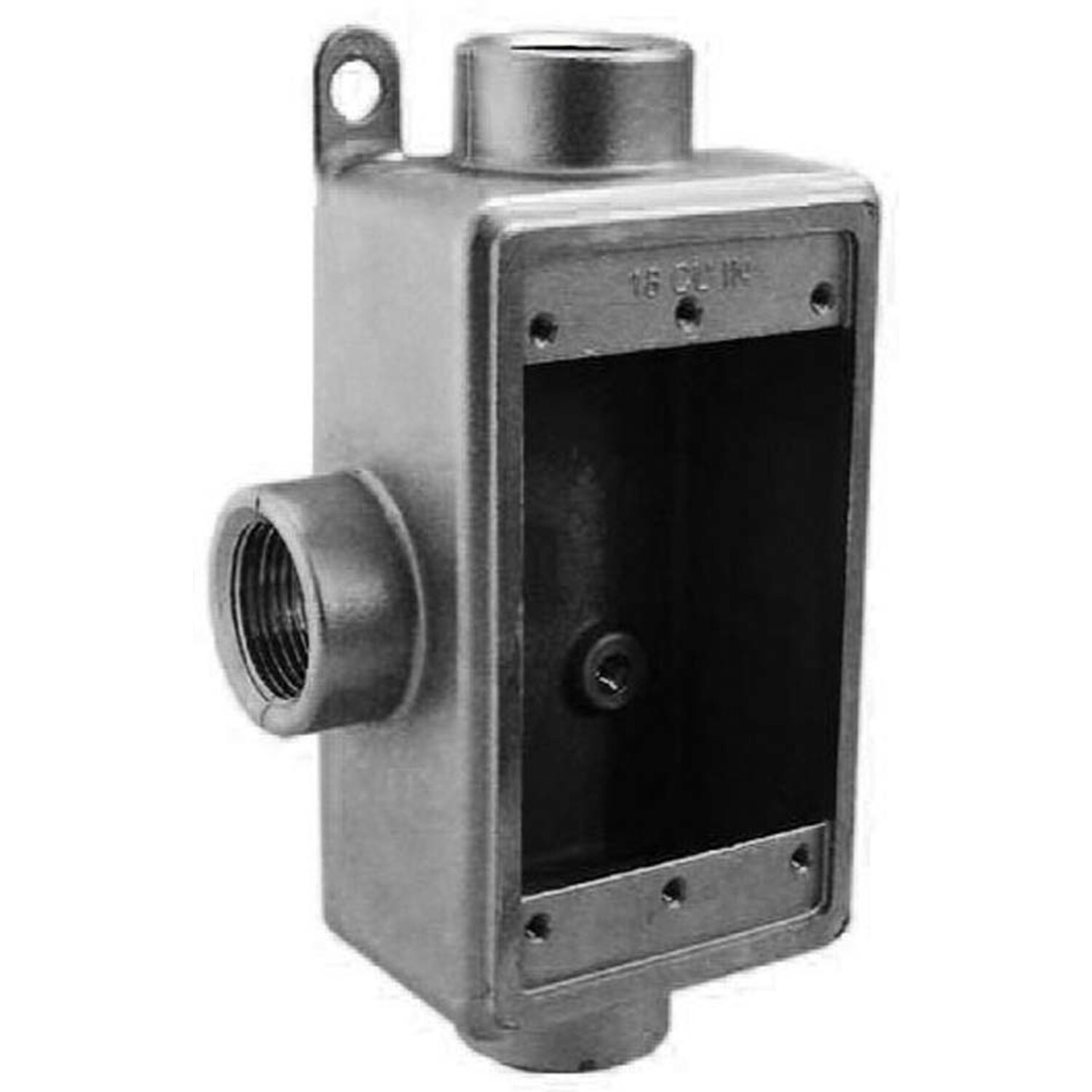 S60700FDCT Gang Box, 316L Stainless Steel, 25 cu-in Capacity, 1 Gangs