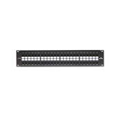 5G270-U48 GigaMax 2-RU Flat Patch Panel With eXtreme Cat 5e Connector, 48 Ports, CAT 5e, 26 to 22 AWG Terminal, Plastic/Steel