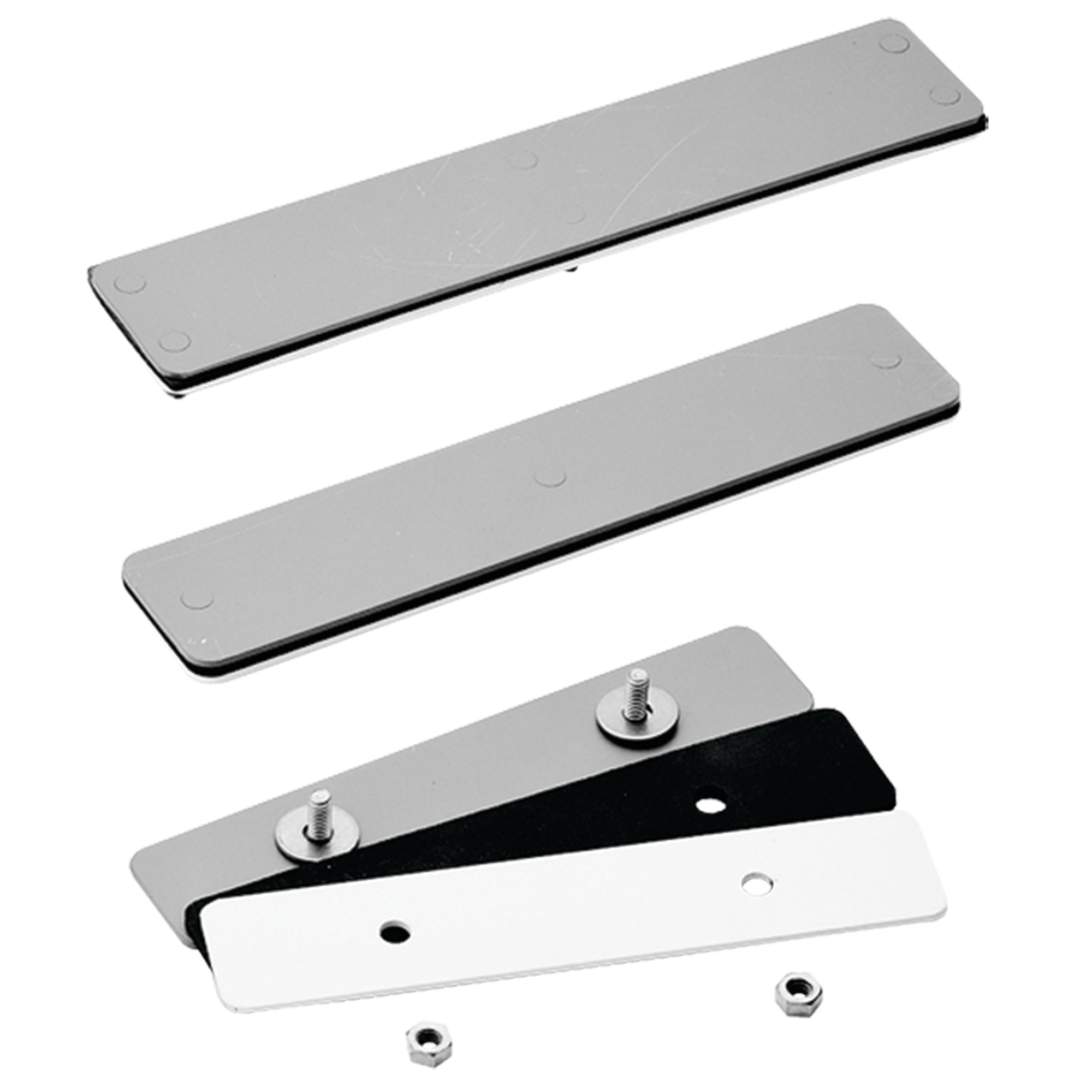 A3456BAP ADY Blank Adapter Plate, Mild Steel, Gray