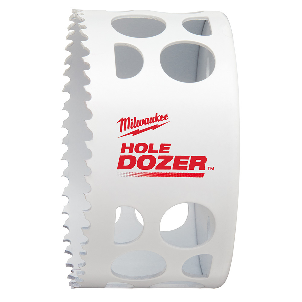 49-56-0197 Hole Dozer Ice Hardened Hole Saw, 3-5/8 in Dia, 1-5/8 in D Cutting, Bi-Metal Cutting Edge, 5/8-18 Arbor