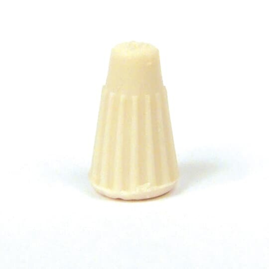 10-401 T&B High Temperature Wire Connector, Springless Spring, 18 to 14 AWG Aluminum/Stranded Copper Wire, Porcelain