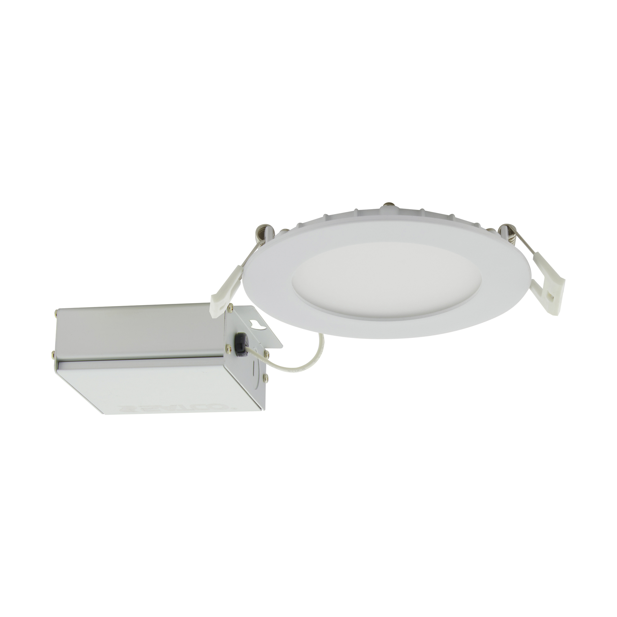 S11826 ColorQuick Contemporary Round LED Downlight, LED Lamp, 10 W Fixture, 120 V AC, Aluminum Housing