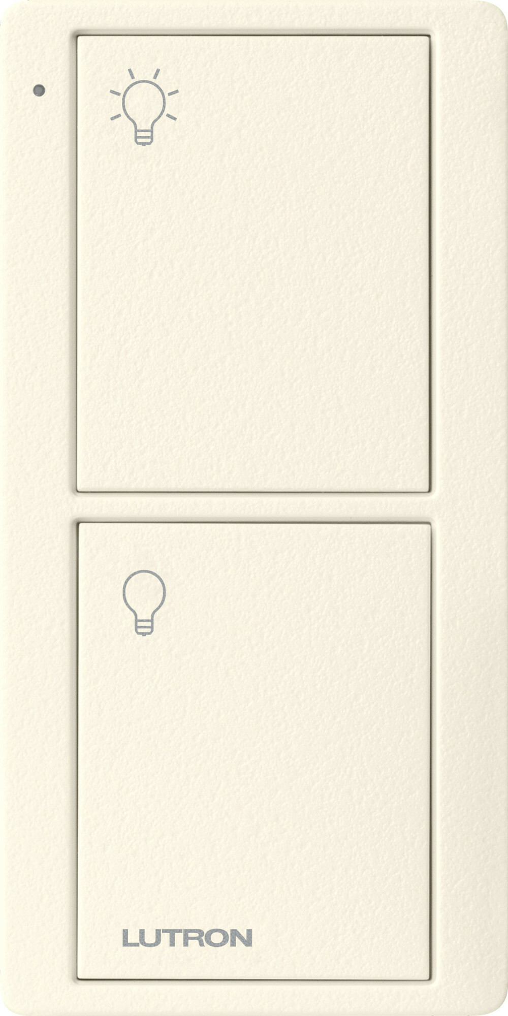 PJ2-2B-TBI-L01 2-Button Pico Smart Remote with Light Icons, Biscuit