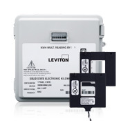 MO240-1W 2-Element Outdoor Mini Meter Kit, 120/208/240 V AC, 100 A, 50/60 Hz, 3 W Power Rating