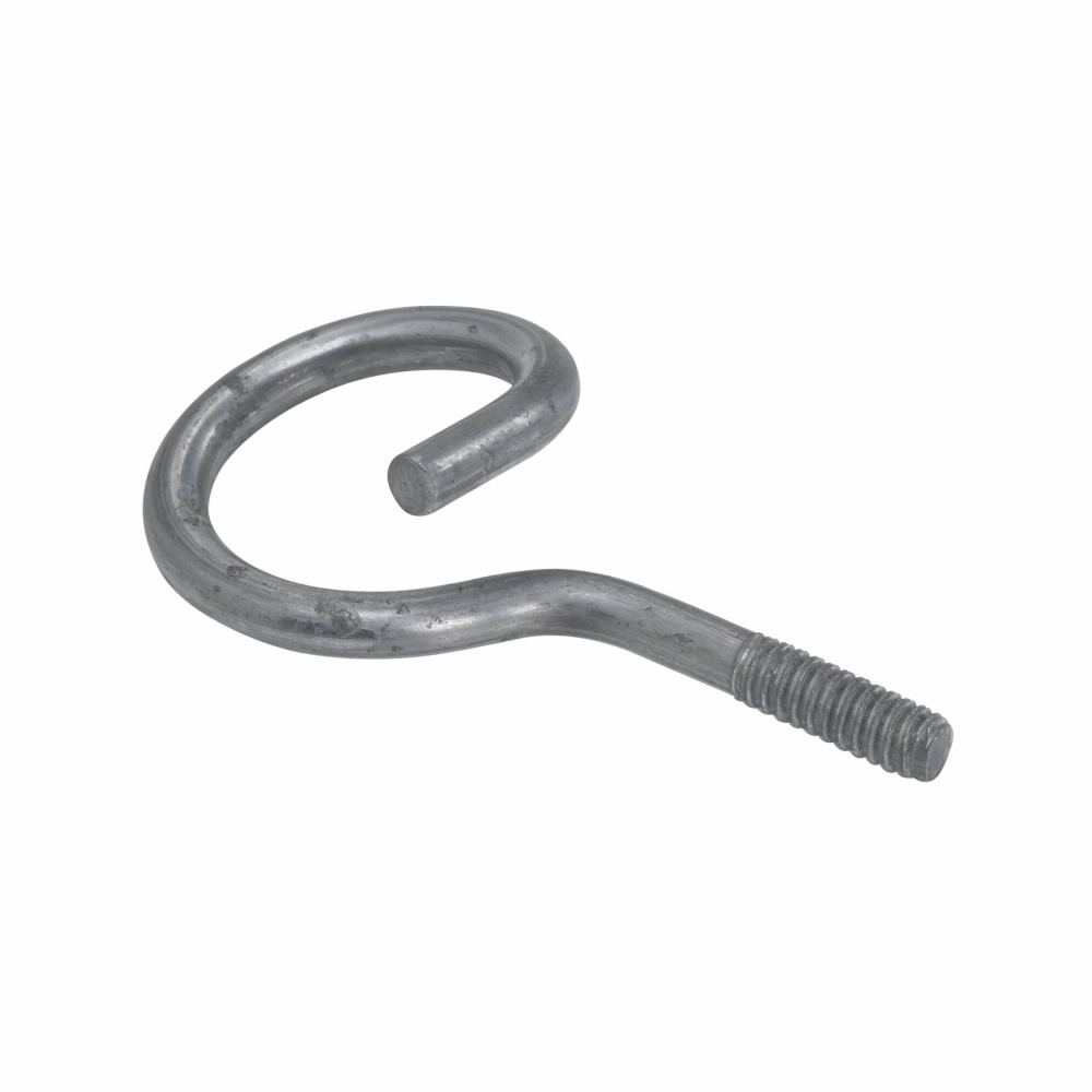 BR-12-T 1-Piece Threaded Bridle Ring, 3/4 in Ring, Steel, Pre-Galvanized