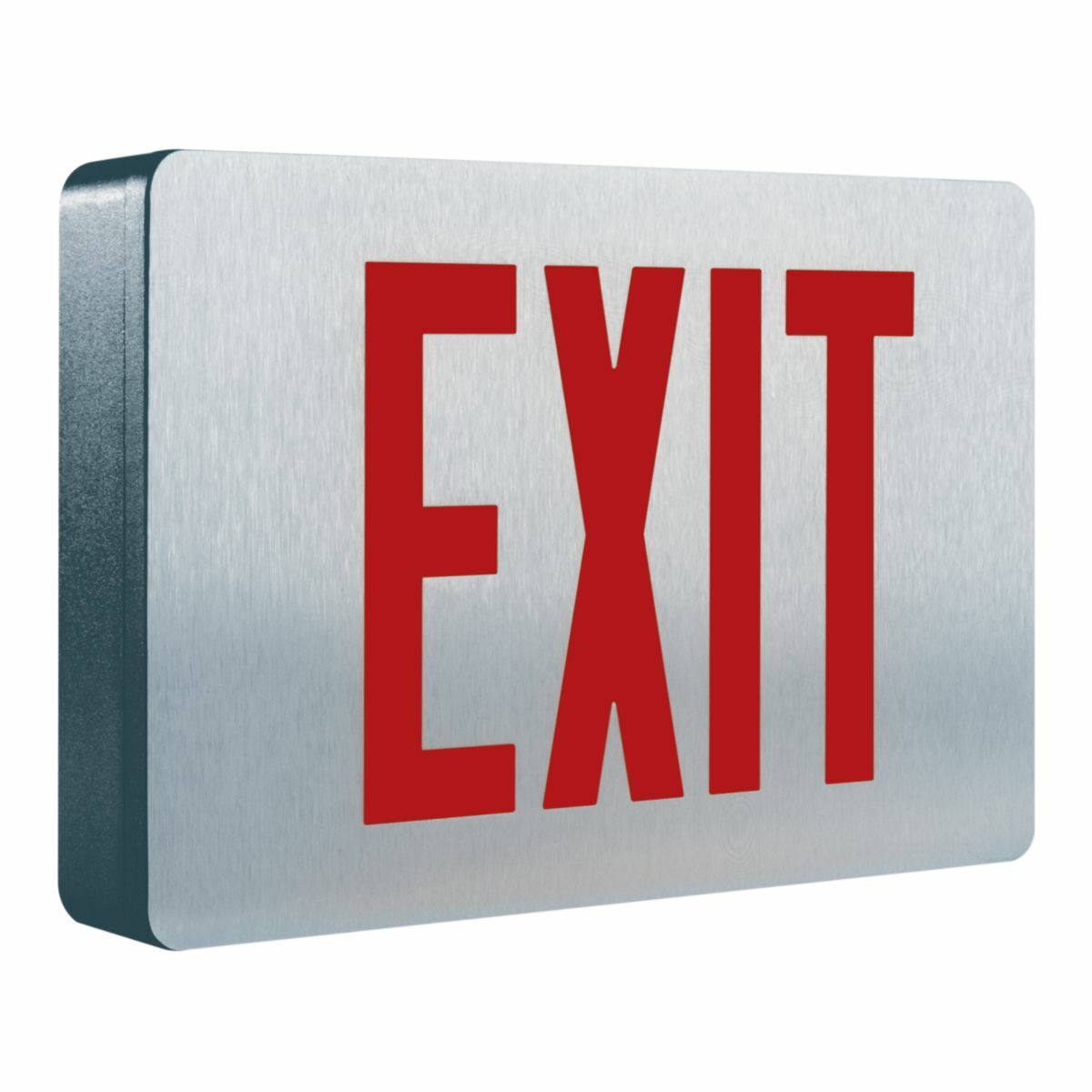 CX71SD Sure-Lites Dual Voltage Universal Face Emergency Exit Sign Lamp, LED Lamp, 120/277 V AC, EXIT Legend