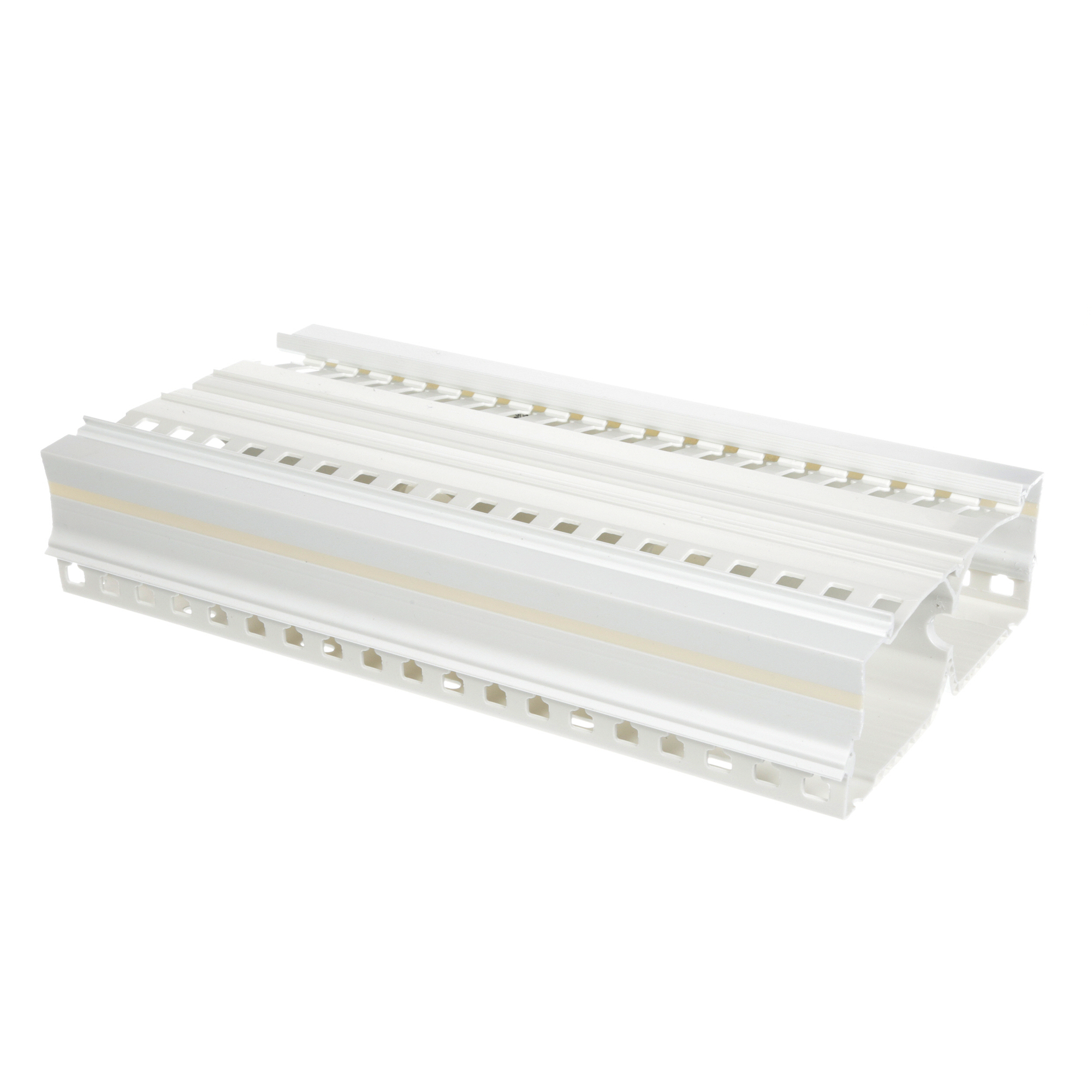 DRD22WH6 Panduct PanelMax DRD Wiring Duct, 0.31 in Slotted Slot, 6.22 in W x 2 in D, PVC