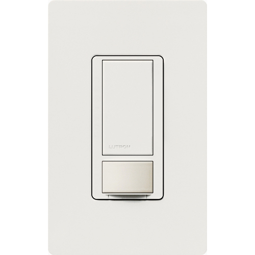 MS-OPS5MH-WH Maestro Motion Sensor Switch, 5 Amp Light, 3 Amp Fan, 120V, 1 Pole/Multi-Location, Ground or Neutral Required, White