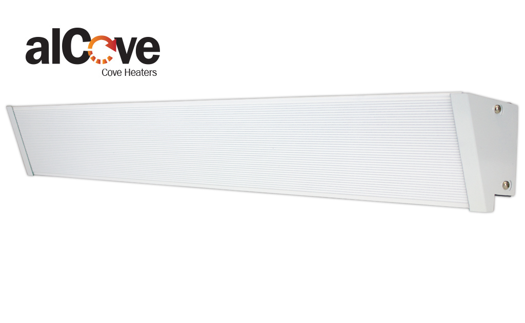 KCV COVE HTR 118" 208V 1800W WHITE