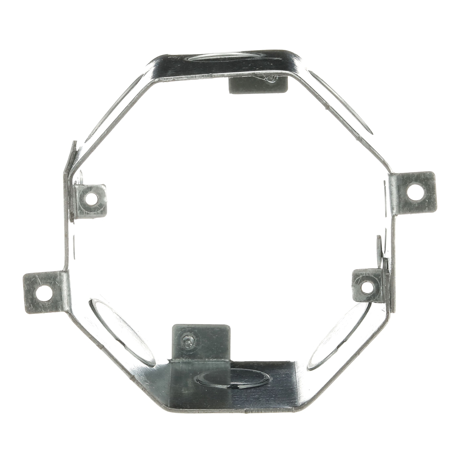 54541-1/2-3/4 Steel City Drawn Masonry Concrete Box, Steel, 29 cu-in Capacity, 1 Outlets, 8 Knockouts