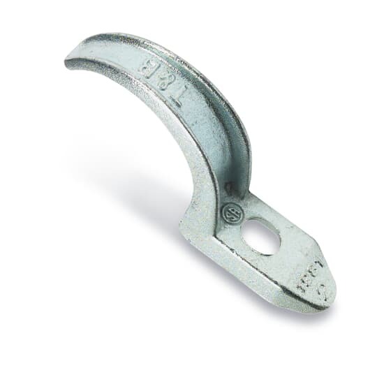 1278 T&B 1-Hole Pipe Strap, 1 in Conduit, Malleable Iron
